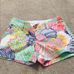 Lilly Pulitzer Multicolor High Waist Shorts